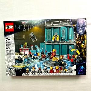 Lego Marvel Iron Man Armory 76216 New NIB 2022 Factory Sealed